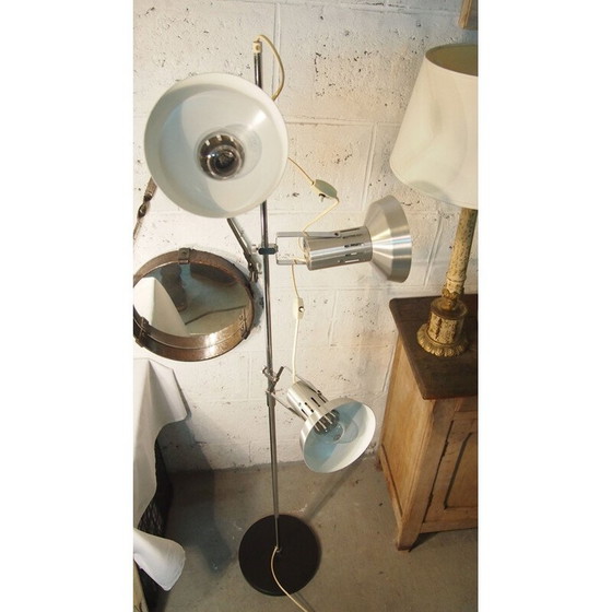 Image 1 of Vintage chromen vloerlamp, 1960