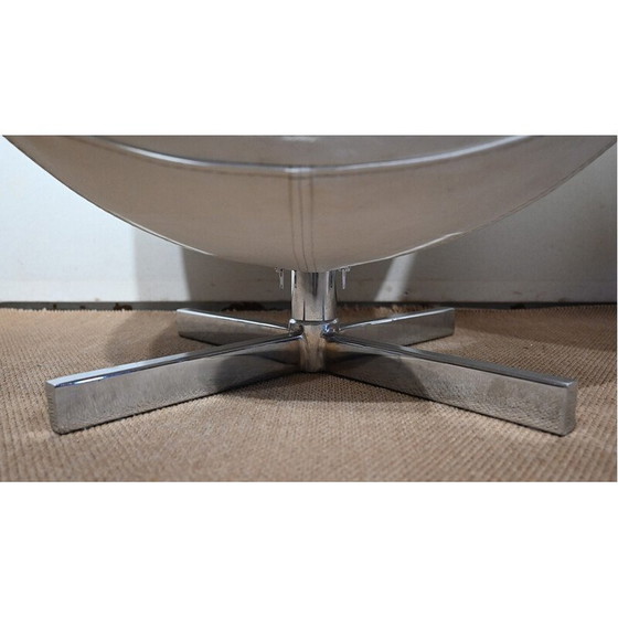 Image 1 of Paar vintage kunstleren bolstoelen van Carlo Bimbi, Italië 1970