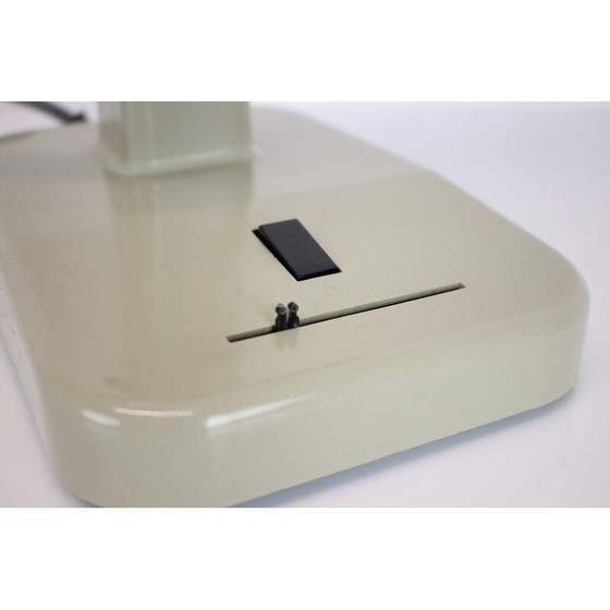 Image 1 of Vintage plastic en metalen tafelventilator van Strojsmalt, Tsjecho-Slowakije 1950