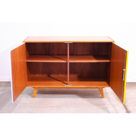 Image 1 of Vintage model U-450 dressoir in beukenhout van Jiří Jiroutek, Tsjecho-Slowakije 1960