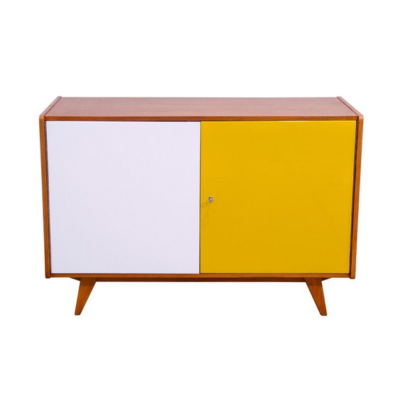 Image 1 of Vintage model U-450 dressoir in beukenhout van Jiří Jiroutek, Tsjecho-Slowakije 1960