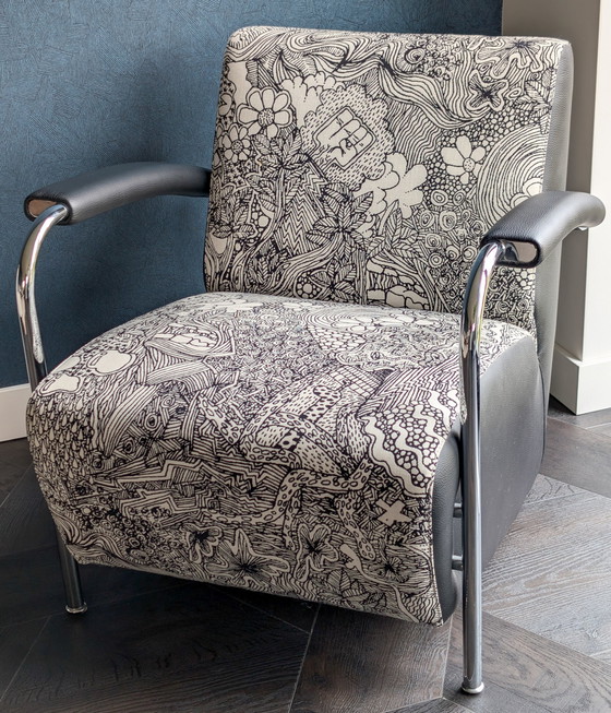 Image 1 of Leolux Scylla Fauteuil En Poef