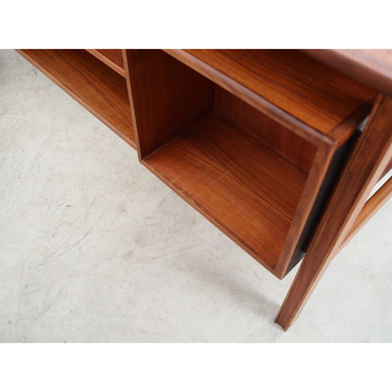 Image 1 of Teakhouten bureau, Deens ontwerp, jaren 1970, productie: Denemarken