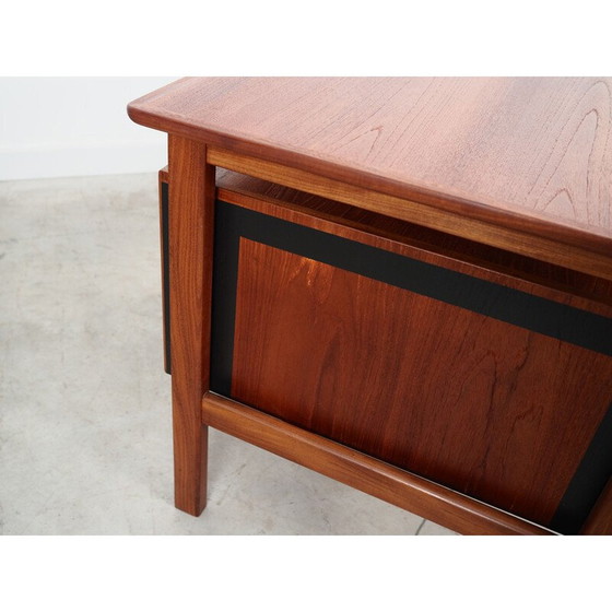 Image 1 of Teakhouten bureau, Deens ontwerp, jaren 1970, productie: Denemarken