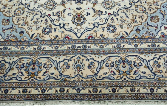 Image 1 of Handgeknoopt Kashan Kurk Oosters Tapijt - 350 X 251 Cm
