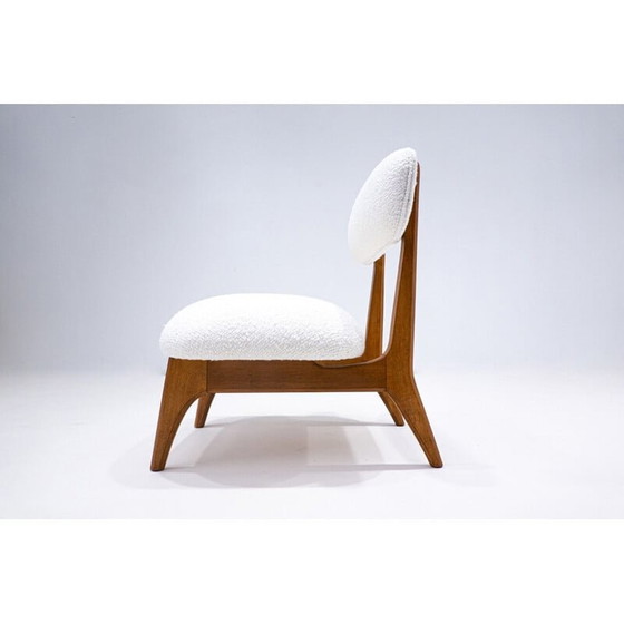 Image 1 of Paar witte vintage haardstoelen, Italië