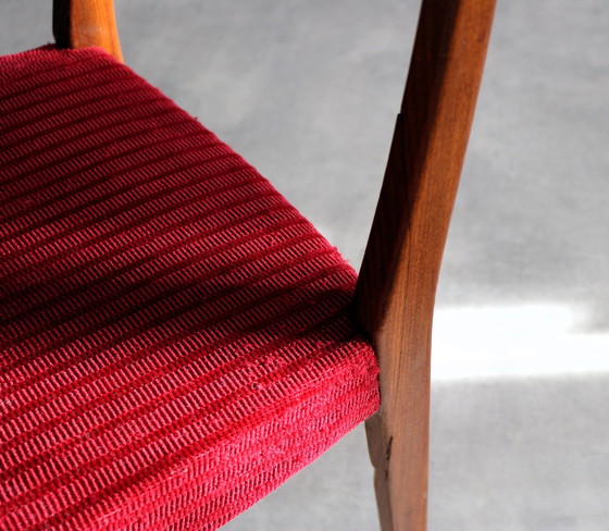 Image 1 of 4X Vintage Eetkamerstoelen Skaraborgs