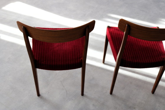 Image 1 of 4X Vintage Eetkamerstoelen Skaraborgs