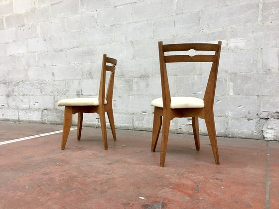 Image 1 of 2x Guillerme Et Chambron stoelen