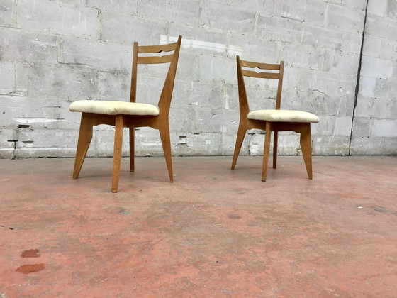 Image 1 of 2x Guillerme Et Chambron stoelen