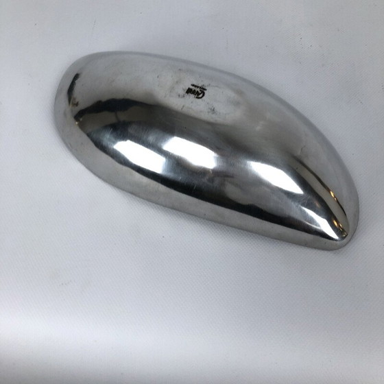 Image 1 of Vintage geëmailleerde aluminium kom, Italië 1970