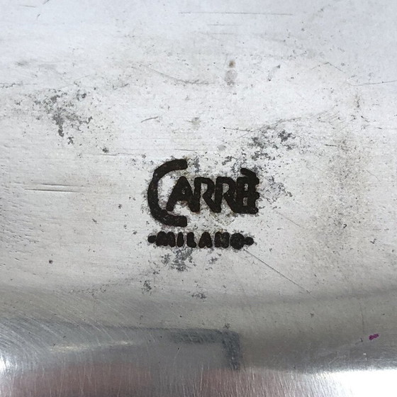 Image 1 of Vintage geëmailleerde aluminium kom, Italië 1970