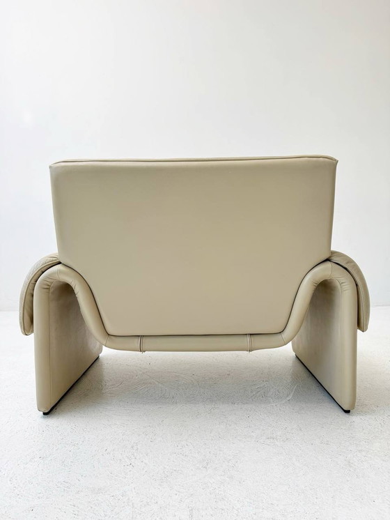 Image 1 of Ivoorkleurige fauteuil van De Sede model Ds-2011/01