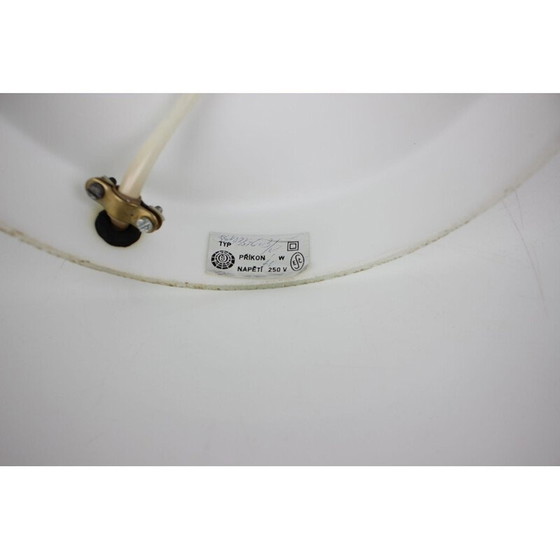 Image 1 of Vintage glazen lamp van Osvětlovací sklo Valašské Meziříčí, Tsjecho-Slowakije 1970