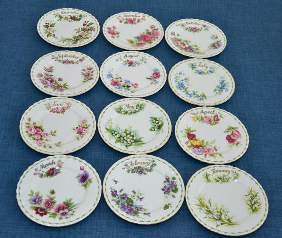 Image 1 of Royal Albert - Flower Of The Month - Complete Sets