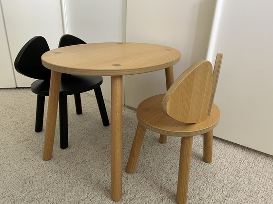 Image 1 of Nofred 2 Stoelen & 1 Tafel Voor Kinderen