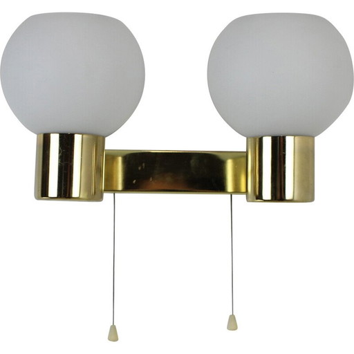 Vintage wandlamp van Kamenicky Senov, Tsjecho-Slowakije 1970