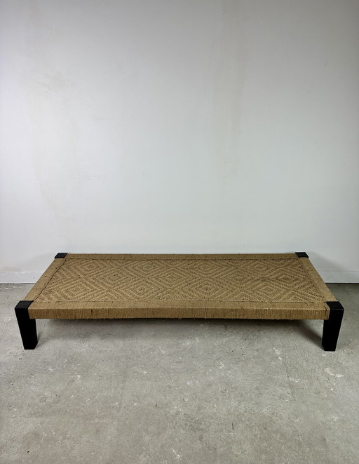 Macramé Charpoy Rustbed