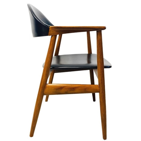 Image 1 of Vintage Deens Design stoel midcentury fauteuil teak