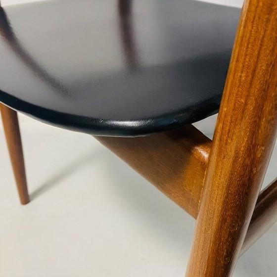 Image 1 of Vintage Deens Design stoel midcentury fauteuil teak