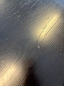 Moderne massief eiken eettafel