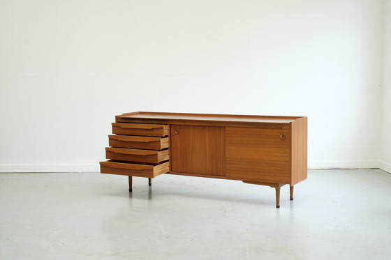 Image 1 of Scandinavisch dressoir in teak - 1960S