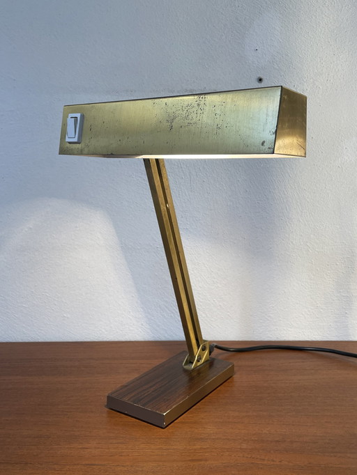 Vintage Bureaulamp / Tafellamp, Pfaffle Leuchten, Duitsland 1960'S