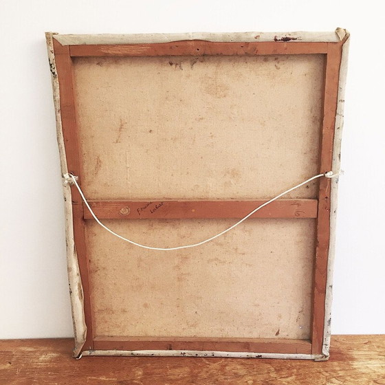 Image 1 of Vintage olieverfschilderij door Fernand Labat, Frankrijk