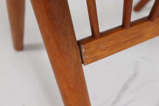 Image 1 of Fauteuil/eetkamerstoel van Helge Sibast voor Sibast, teak, model: 8, Denemarken, 1950