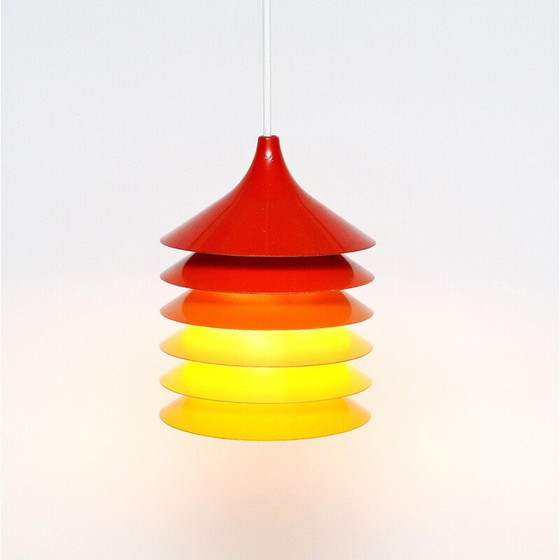 Image 1 of Vintage Duett hanglamp van Bent Gantzel Boysen, Denemarken 1980