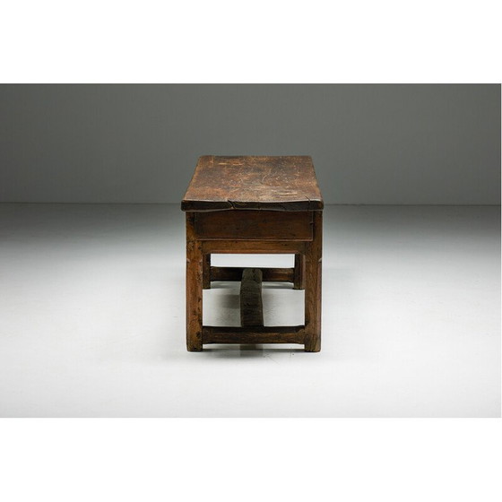 Image 1 of Vintage houten bureau, Frankrijk