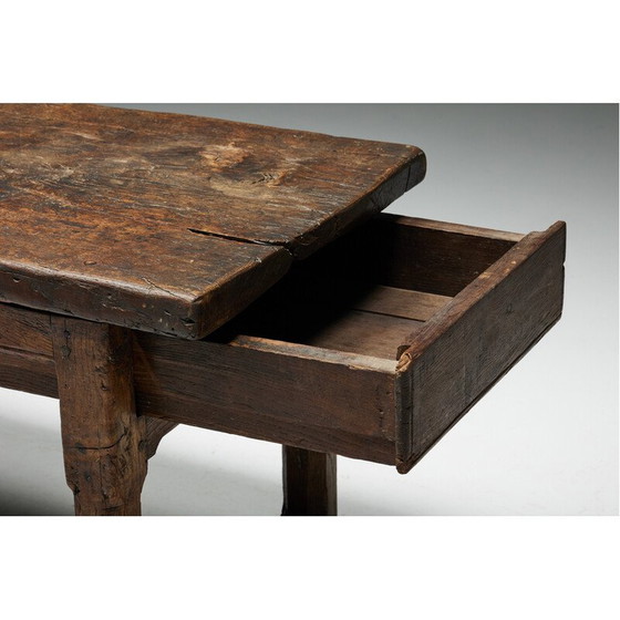 Image 1 of Vintage houten bureau, Frankrijk