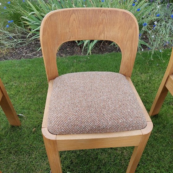 Image 1 of Vintage eettafelset met 6x stoelen