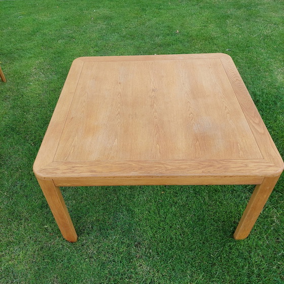 Image 1 of Vintage eettafelset met 6x stoelen