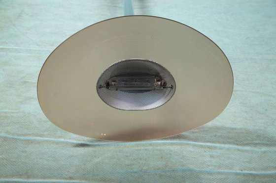 Image 1 of Vintage Artemide vloerlamp glas, minimalist uplight 80s