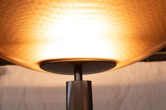 Image 1 of Vintage Artemide vloerlamp glas, minimalist uplight 80s