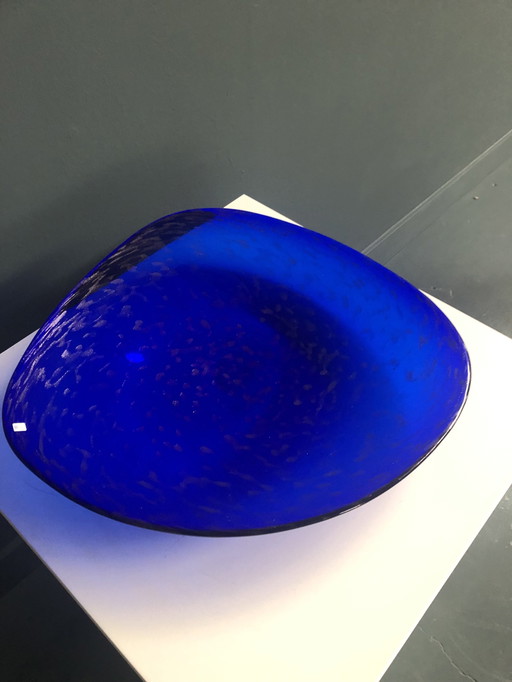 Zweeds Design Mats Jonasson Schaal Blauw Zilver 