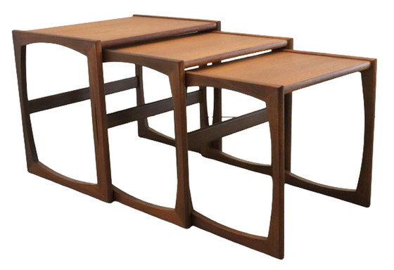 Image 1 of G Plan nesting tables bijzettafels 'Wheelton' vintage