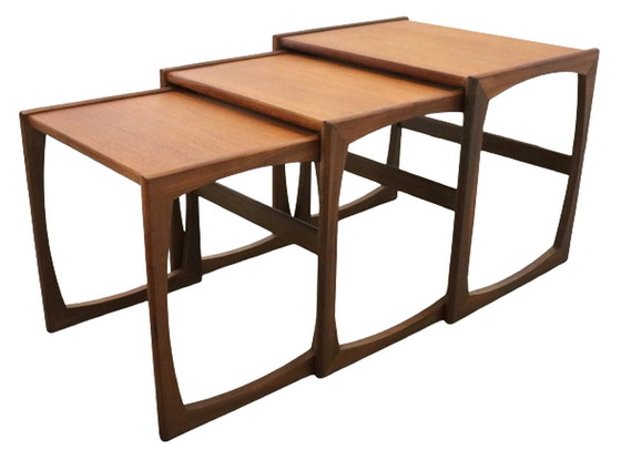 Image 1 of G Plan nesting tables bijzettafels 'Wheelton' vintage