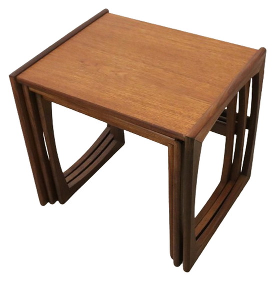 Image 1 of G Plan nesting tables bijzettafels 'Wheelton' vintage