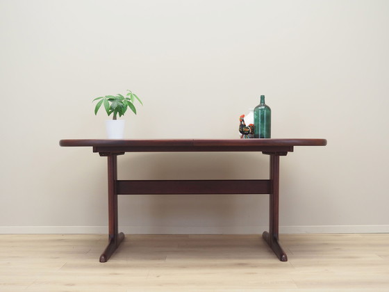 Image 1 of Mahoniehouten tafel, Deens ontwerp, 1990S, Fabrikant: Skovby