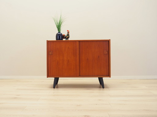 Teak kabinet, Deens ontwerp, 1970S, Productie: Denemarken