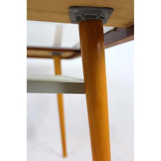 Image 1 of Vintage glazen salontafel van Jitona, 1960