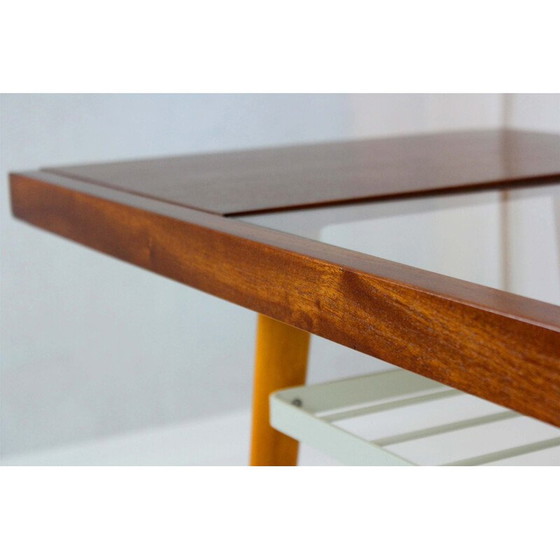 Image 1 of Vintage glazen salontafel van Jitona, 1960