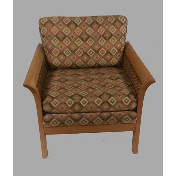 Image 1 of Set van 2 vintage Rotang fauteuils van Arne Norell, jaren 1970