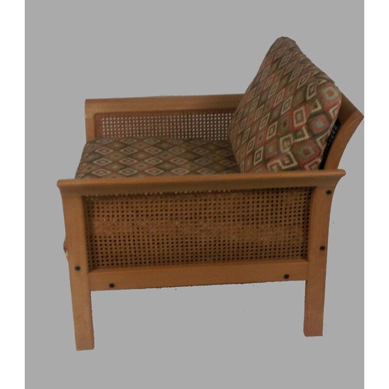 Image 1 of Set van 2 vintage Rotang fauteuils van Arne Norell, jaren 1970