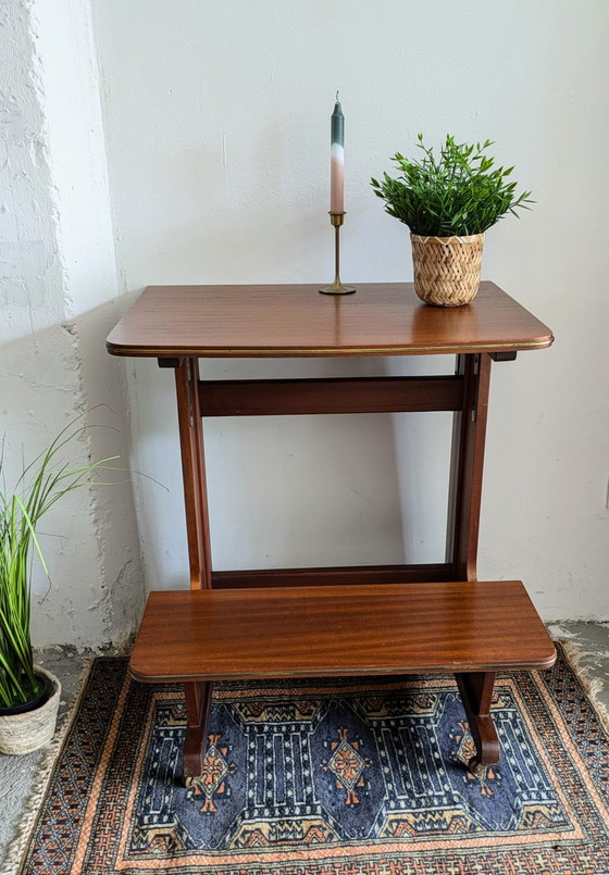 Image 1 of Vintage Sidetable, Trolley , Audio Meubel 