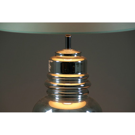 Vintage glazen lamp, 1970