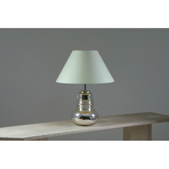 Image 1 of Vintage glazen lamp, 1970