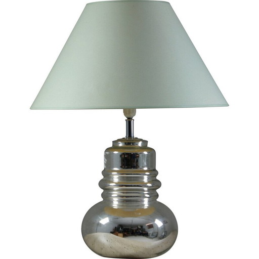 Vintage glazen lamp, 1970